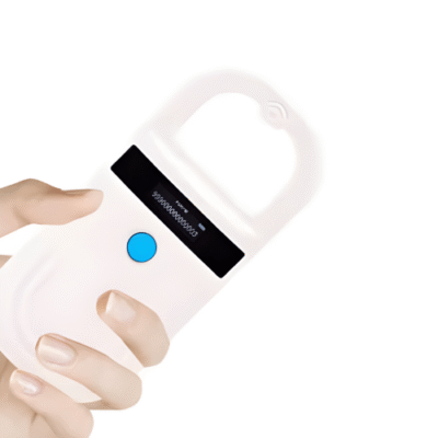 Dual-Frequency RFID Animal Tag Reader 134.2/125 KHz, EMID & FDX-B Compatible - Asset Track Pro