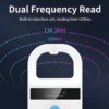 Dual-Frequency RFID Animal Tag Reader 134.2/125 KHz, EMID & FDX-B Compatible - Asset Track Pro