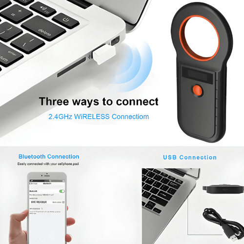 Portable PetFinder LT RFID Microchip Reader for Cats & Dogs - Asset Track Pro