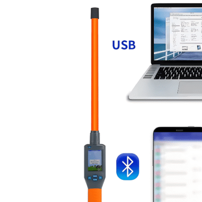 RFID Handheld Microchip Reader 134.2 MHz for Livestock with OLED Screen - Asset Track Pro