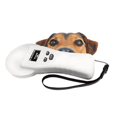 LF Scanner Portable Bluetooth Pets Microchip Reader RFID Animal - Asset Track Pro