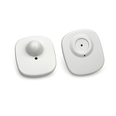 White ABS RFID Tag, 8.2 MHz, 2.76 x 2.28 inches - Asset Track Pro