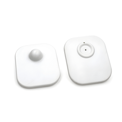 White ABS RFID Tag, 8.2 MHz, 2.76 x 2.28 inches - Asset Track Pro