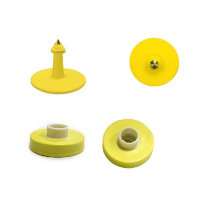 Dual-Frequency UHF, LF RFID Ear Tags for Livestock Tracking - Asset Track Pro