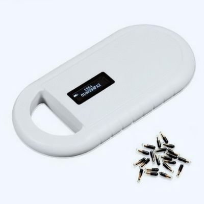 Compact Mini-USB RFID Reader for Animal Tag Identification - Asset Track Pro