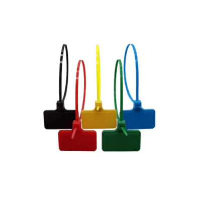 Asset Track Pro Passive 860 MHz to 960 MHz ABS Self-Locking UHF Zip Tie Tag Long Range UHF RFID Cable Tie Tag