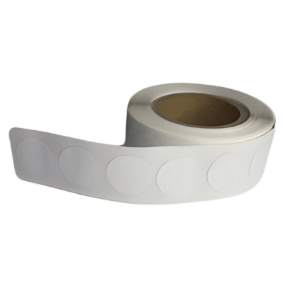 10mm Mini Rewritable RFID NFC Sticker Roll, 215/213 Chips - Asset Track Pro