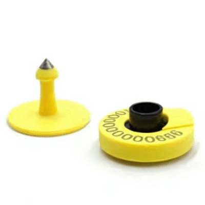 AnimalTrack Waterproof RFID Ear Tag, Durable & Reliable - Asset Track Pro