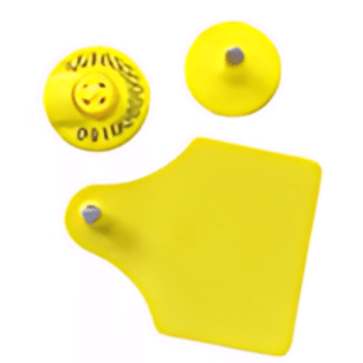 AnimalTrack Waterproof RFID Ear Tag, Durable & Reliable - Asset Track Pro