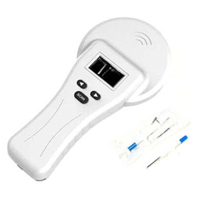 Animal Microchip Scanner Low Frequency Tag Reader Wireless Tech - Asset Track Pro