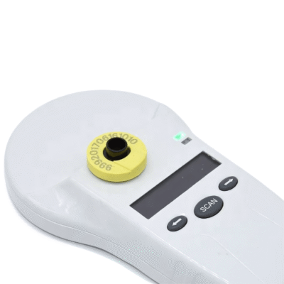 TPU RFID Ear Tag Reader with USB Rechargeable Li-ion Battery - Asset Track Pro