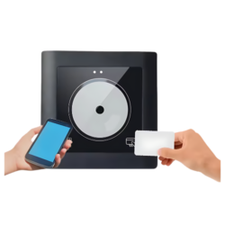 NFC & RFID QR Code Reader, RS232/RS485, 125kHz/13.56MHz - Asset Track Pro