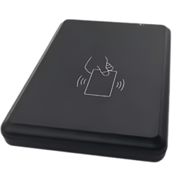 Smart RFID Card Reader 125kHz RS232- Compact LF RFID IC Chip Writer - Asset Track Pro