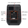Smart RFID & QR Bus Fare Validator with 4G GPS Connectivity – Asset Track Pro