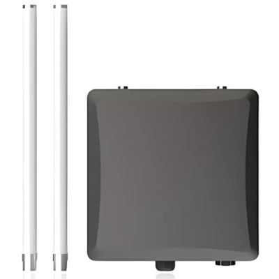 Outdoor IoT Gateway with Dual LoRaWAN Gateways WI-FI LTE Dual System – Asset Track Pro