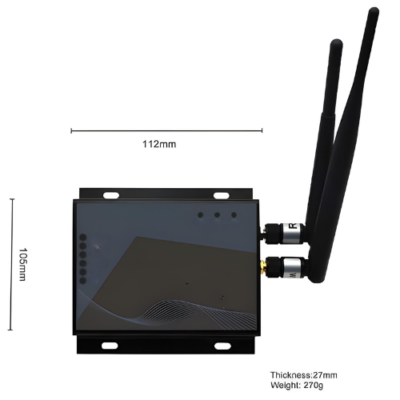 Long Distance LoRAWAN RTU LoRa Temperature Transmitter GSM GPRS LoRa Gateway - Asset Track Pro