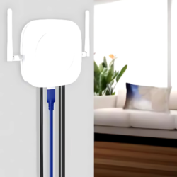 White LoRaWAN Gateway with BLE and PoE Support and Powerful Distance Range - Asset Track Pro