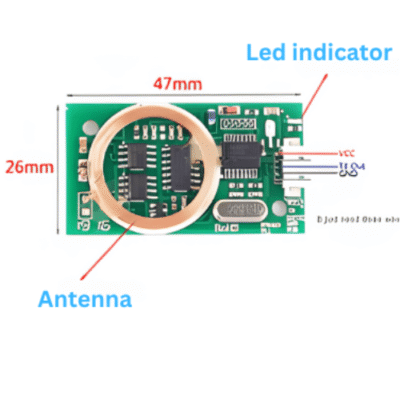 Versatile Dual Frequency RFID Module with External Antenna - Asset Track Pro