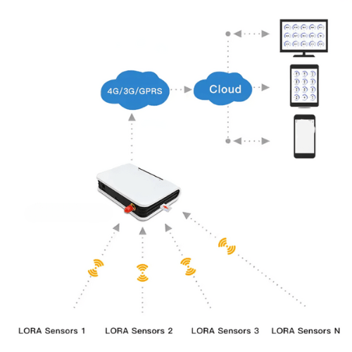 Asset Track Pro Lora WAN Multipoint Wireless Sensor