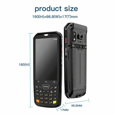 NFC Scanner with 5MP Front, 13MP Rear Camera, 4GB RAM, Android - Asset Track Pro