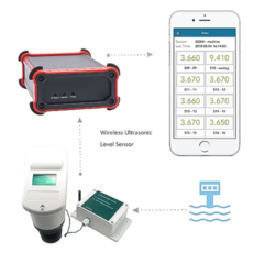 Wireless Ultrasonic Fuel Level Monitoring Sensor for IoT Systems - Asset Track Pro