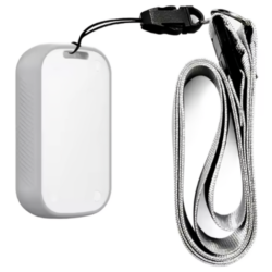 LoRaWAN GPS Panic Button Tag with BLE Vibration Tracking - Asset Track Pro