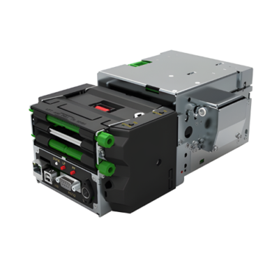 Ultra-Compact Thermal RFID Ticket Printer with Dual Feeder & Adjustable Guides - Asset Track Pro