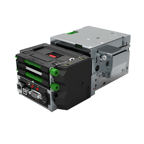 Ultra-Compact Thermal RFID Ticket Printer with Dual Feeder & Adjustable Guides - Asset Track Pro