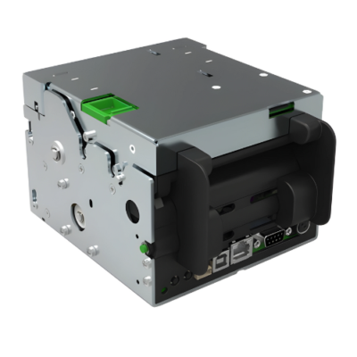 Ultra-Compact Thermal RFID Ticket Printer with Dual Feeder & Adjustable Guides - Asset Track Pro