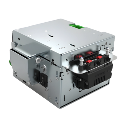 Ultra-Compact Thermal RFID Ticket Printer with Dual Feeder & Adjustable Guides - Asset Track Pro