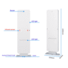 Asset Track Pro RFID Security Gate For Access Control - Sound And Light Alarm