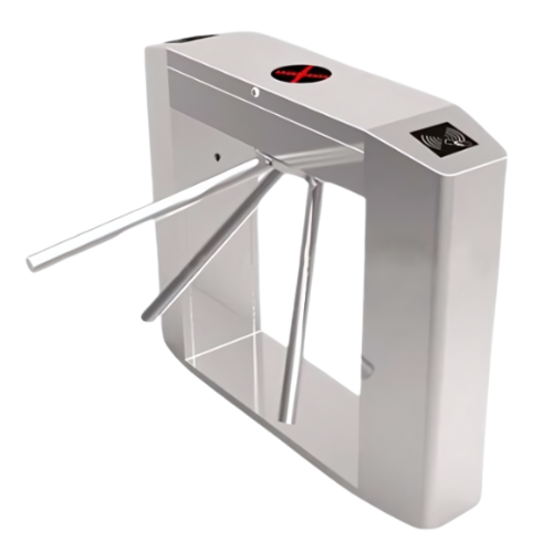 Asset Track Pro Factory Price Security Passage Portals Semi-Automatic Tripod Turnstile HZ-1261