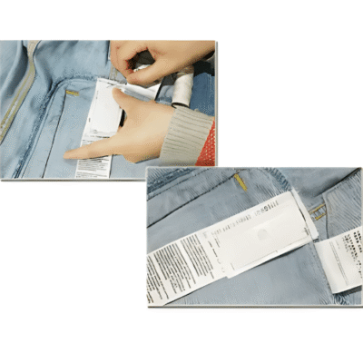 Durable RFID UHF Polyester Laundry Tag, NXP UCODE 7 Chip, Washable 200 Times - Asset Track Pro