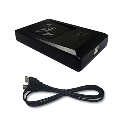 ATPUHF-199-1.png Asset Track Pro Wireless BT Desktop UHF Reader Card Reader - With Frequency From 918 MHz To 920 MHz