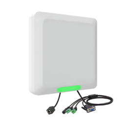 Long Range UHF RFID Antenna Reader with 6 dBi Gain & Adjustable RF Power - Asset Track Pro