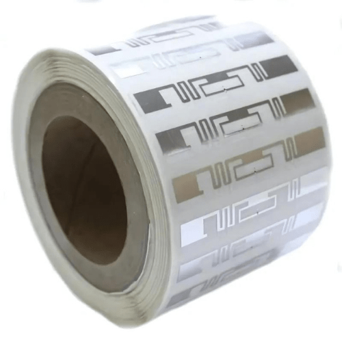 Customizable UHF RFID Garment Tag for Clothing, Paper or PET, 76 mm x 18 mm - Asset Track Pro