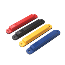 Durable UHF RFID Shelf Tag for Metal Surfaces, 393.7 in Range, Weatherproof - Asset Track Pro