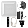 Asset Track Pro High Performance Logistics Access Control Integrated UHF RFID Writer Auto Long Range Integrated UHF Reader – Antenna 7 dBi Circular Antenna