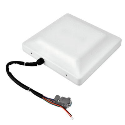 Asset Track Pro High Performance Logistics Access Control Integrated UHF RFID Writer Auto Long Range Integrated UHF Reader – Antenna 7 dBi Circular Antenna