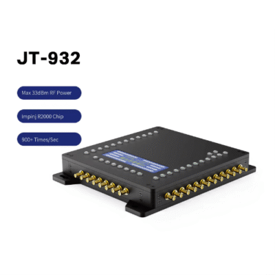 Advanced 32-Port UHF RFID Reader with Adjustable Power & Integrated Antenna - Asset Track Pro