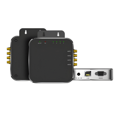 4-Channel Android Industrial Fixed UHF RFID Reader ECO-T42 with Scanner PDA - Asset Track Pro