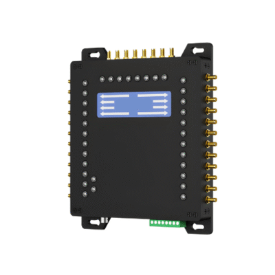 Asset Track Pro Fixed Rfid Uhf Reader 32 Port Long Range Inventory Metallic Cover Integrated Antenna Uhf Integration