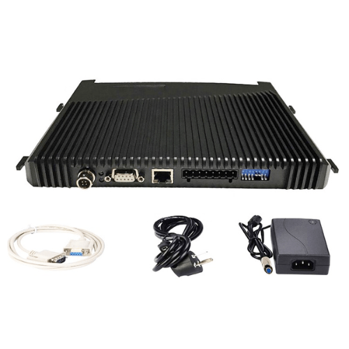 UHF RFID Fixed Reader with 4 Ports, Die-Cast Aluminum Body & Adjustable Power - Asset Track Pro