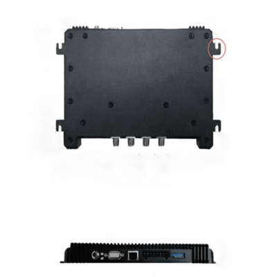 UHF RFID Fixed Reader with 4 Ports, Die-Cast Aluminum Body & Adjustable Power - Asset Track Pro