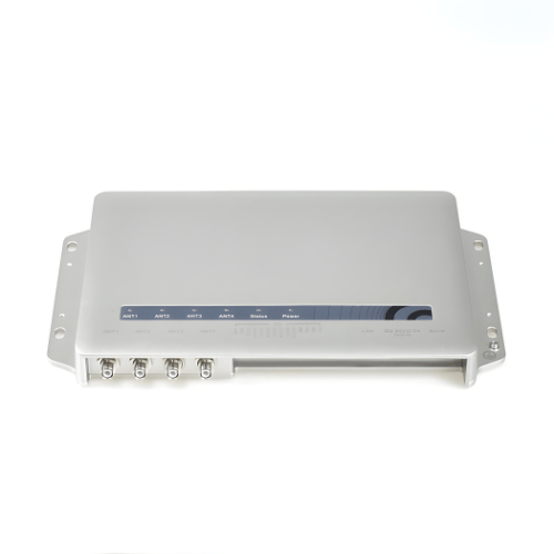 4-Port UHF RFID Fixed Reader with Ethernet, POE & Industrial Protection - Asset Track Pro