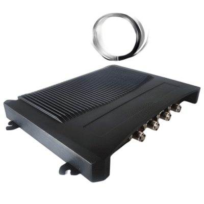 Asset Track Pro Fixed 860-960mhz 4/8/24 Port RFID Reader Module Long Range R2000 UHF RFID Reader Work With RFID Antenna