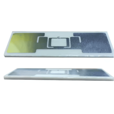Custom Waterproof UHF RFID Dog Bone Tag with Foam Backing, 860 MHz to 960 MHz, 8 m - Asset Track Pro