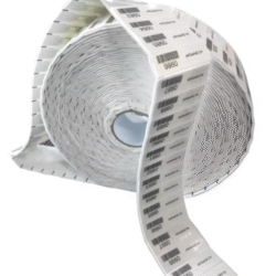 Custom Waterproof UHF RFID Dog Bone Tag with Foam Backing, 860 MHz to 960 MHz, 8 m - Asset Track Pro