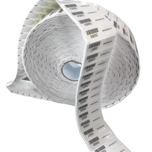 Custom Waterproof UHF RFID Dog Bone Tag with Foam Backing, 860 MHz to 960 MHz, 8 m - Asset Track Pro