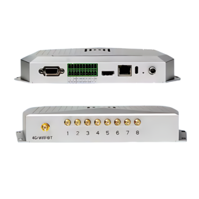 High-Performance Android UHF RFID Reader with 8 SMA Antenna Interfaces - Asset Track Pro